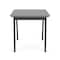 Lesro Newport End Table, 20 in W, 20 in L, 20 in H, Luna Storm NP0621 - alternate 1